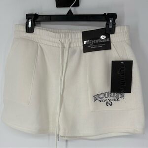 Sugarkiss Women's White Athletic Shorts